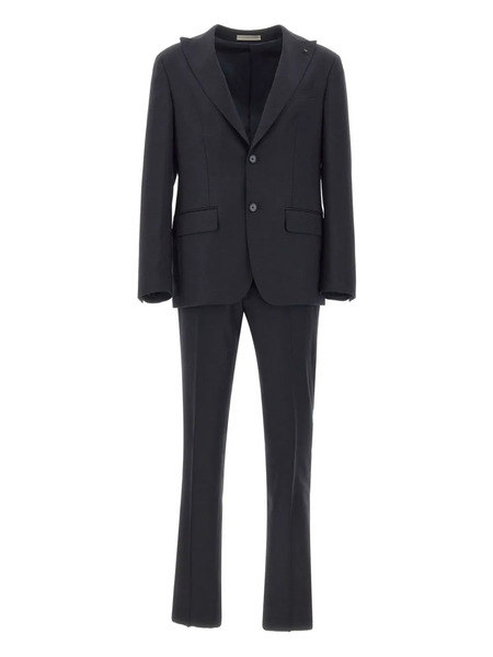  Corneliani Peak Lapel Two-piece Suit - Grey 