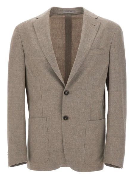  Corneliani Single-breasted Blazer - Neutrals 