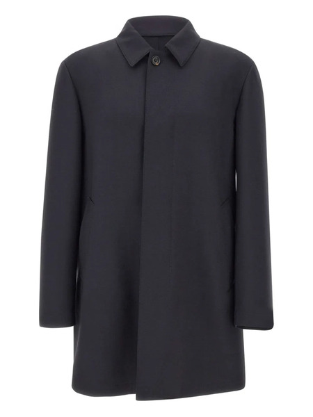  Corneliani Single-breasted Coat - Black 