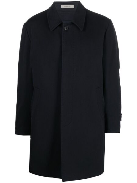  Corneliani Single-breasted Coat - Blue 