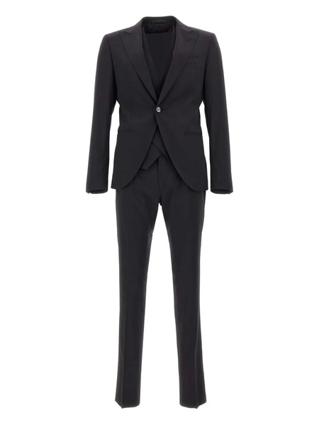  Corneliani Single-breasted Suit - Black 