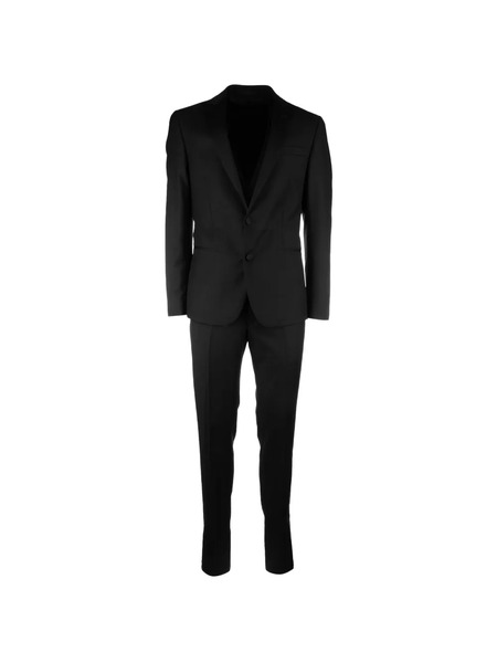  Corneliani Single-breasted Suit - Black 