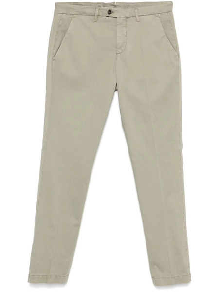  Corneliani Tapered Chinos - Green 