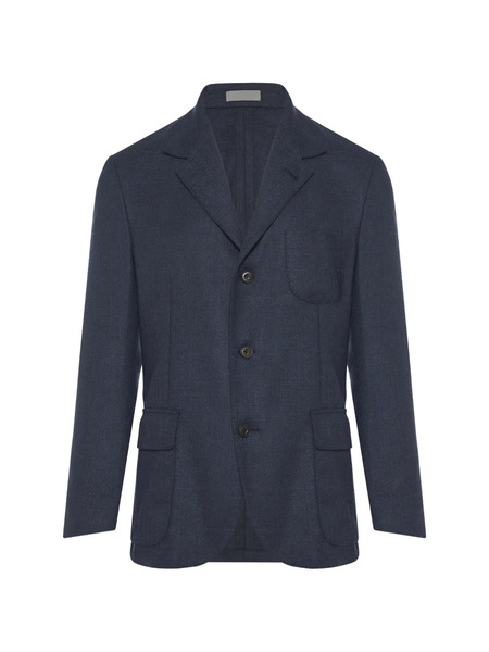  Corneliani Textured Blazer - Blue 