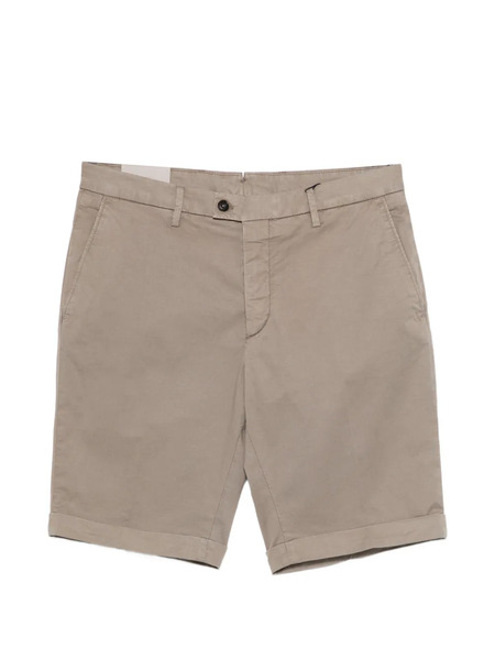  Corneliani Turned-hem Shorts - Neutrals 