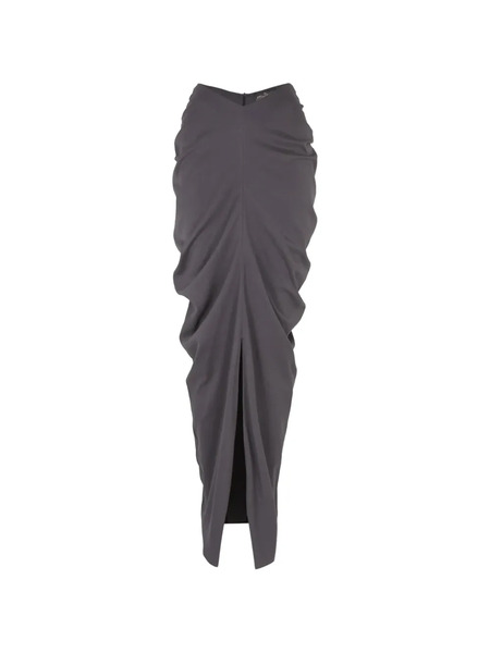  Cortana Kaz Gathered Maxi Skirt - Grey 