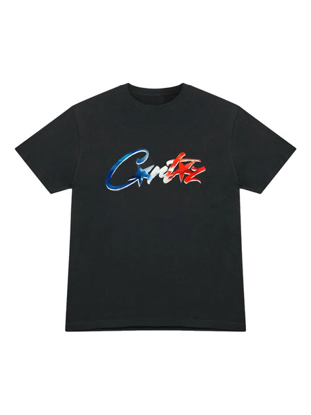  Corteiz Français Allstarz Graphic Tee - Black 