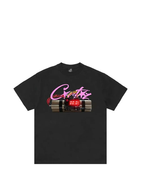  Corteiz Print T-shirt - Black 