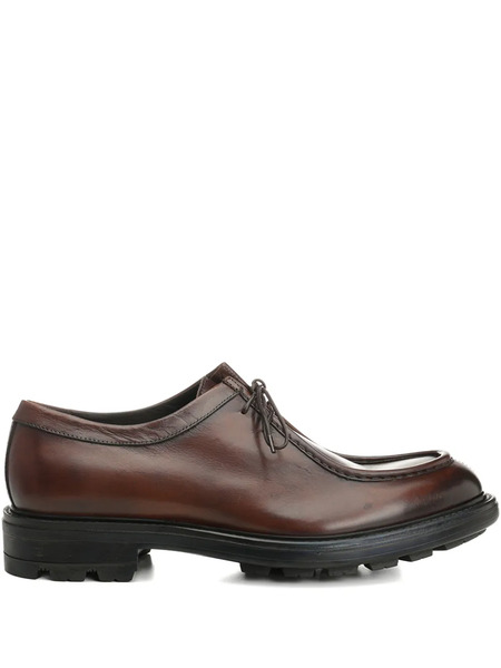  Corvari Leather Loafers - Brown 