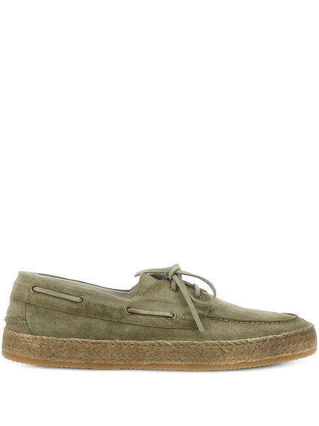  Corvari 1933 Suede Loafers - Green 