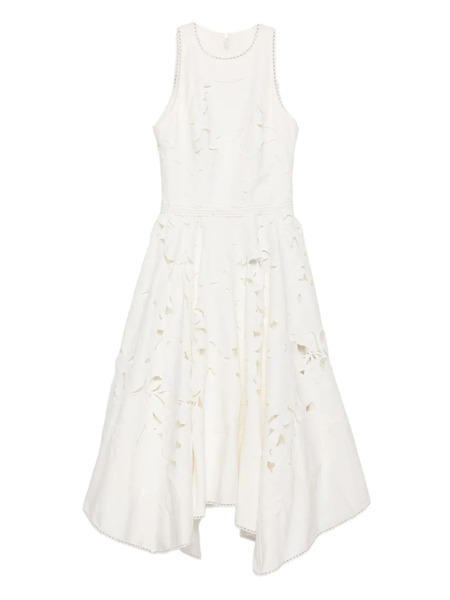  Costarellos Arianne Midi Dress - White 