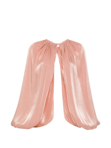  Costarellos Gathered Jacket - Pink 