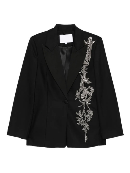  Costarellos Lesia Embellished Single-breasted Blazer - Black 