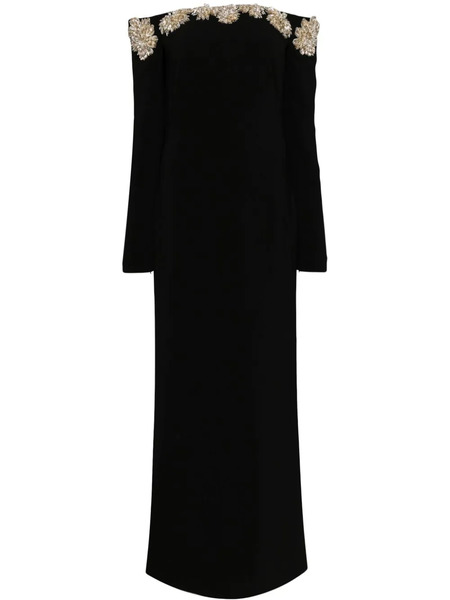  Costarellos Meline Gown - Black 