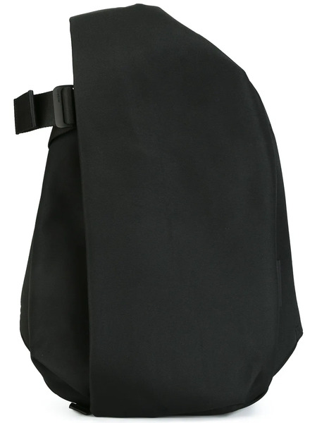  Côte&ciel Medium Flat Front Backpack - Black 
