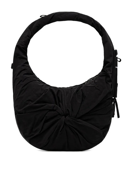  Côte&ciel Po Smooth Gathered-detail Shoulder Bag - Black 