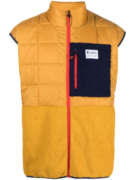  Cotopaxi Panelled Fleece Gilet - Yellow 