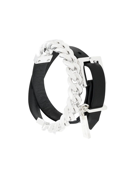  Coup De Coeur Chain Wrap Bracelet - Black 