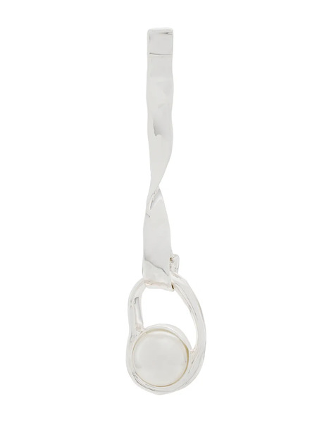  Coup De Coeur Liquid Pearl Drop Earring - Silver 