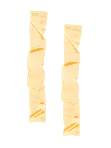  Coup De Coeur Wave Drop Earrings - Gold 