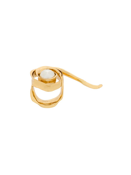  Coup De Coeur Wild Rose Pearl Ring - Gold 