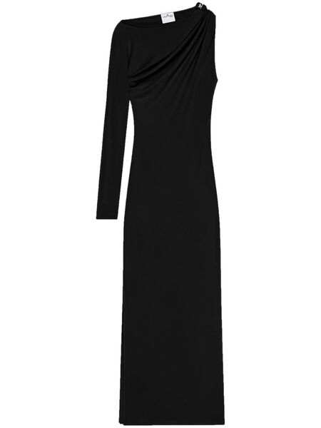  Courrèges Asymmetric Maxi Dres - Black 