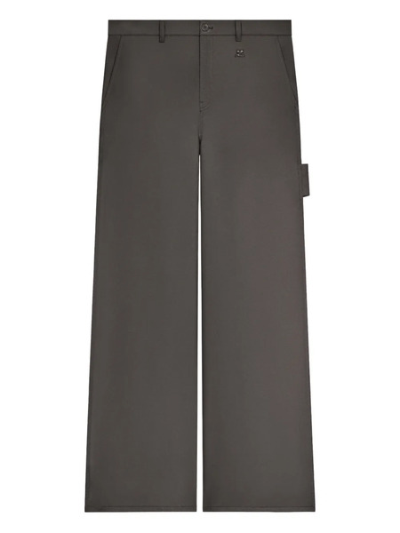  Courrèges Belt-loops Trousers - Grey 