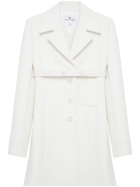 Courrèges Belted Coat - Neutrals 