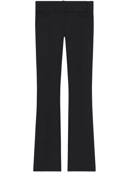 Courrèges Bootcut Trousers - Black 