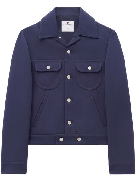  Courrèges Button-up Jacket - Blue 