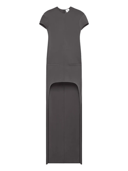  Courrèges Circle-edged Maxi Dress - Grey 