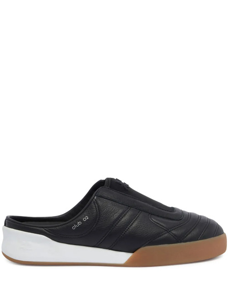  Courrèges Club 02 Leather Sneakers - Black 