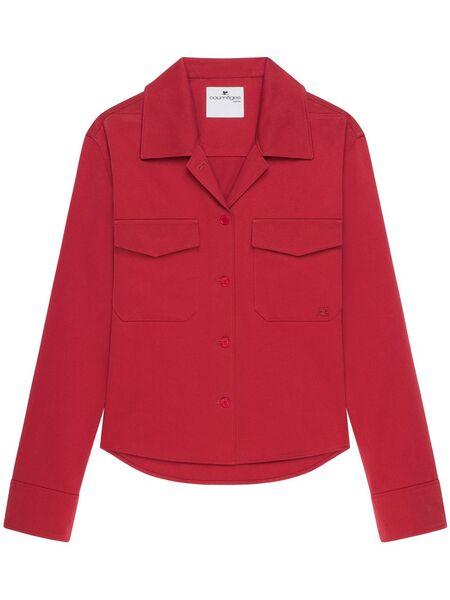  Courrèges Cotton Shirt - Red 