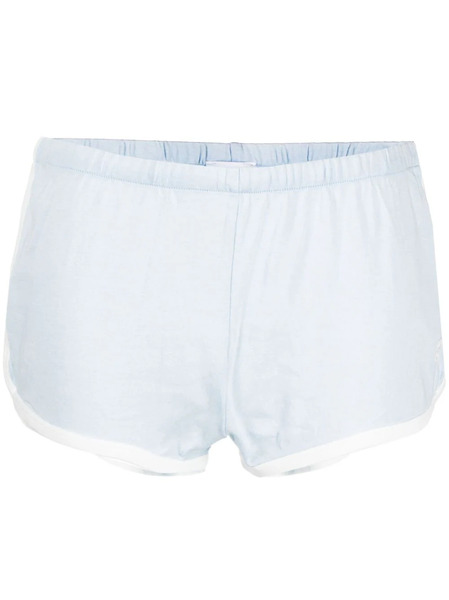  Courrèges Cotton Short Shorts - Blue 