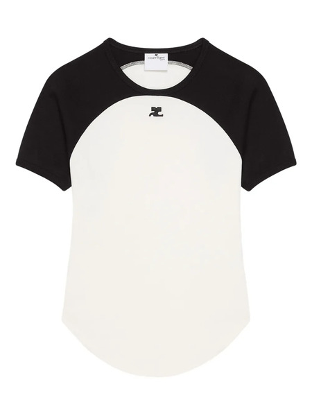  Courrèges Cotton T-shirt - Neutrals 