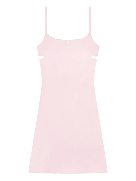  Courrèges Cut-out Mini Dress - Pink 