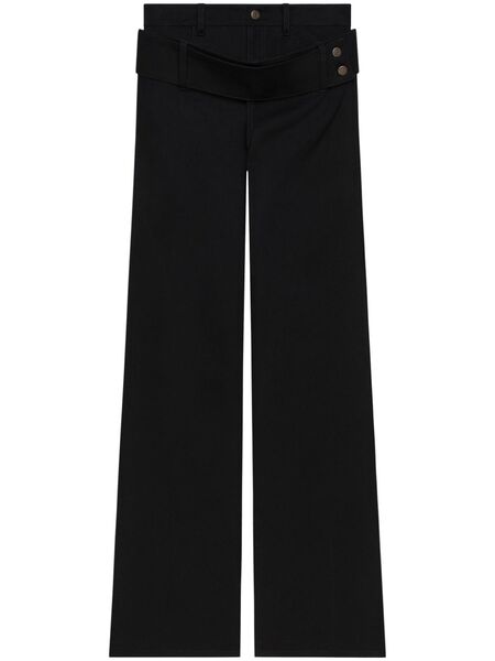  Courrèges Double Belt Jeans - Black 