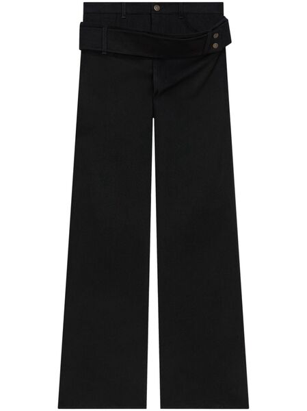  Courrèges Double-belt Jeans - Blue 