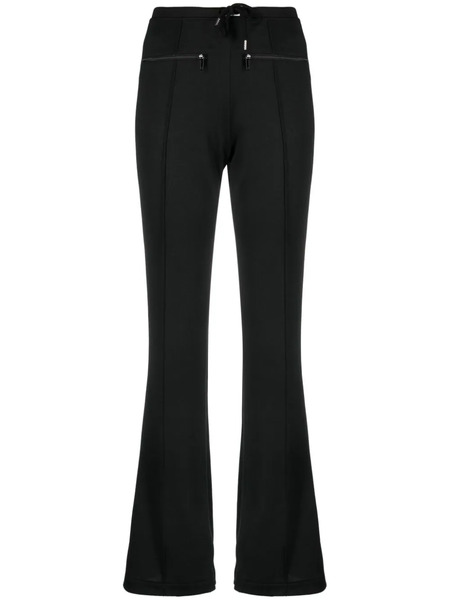  Courrèges Drawstring Bootcut Track Pants - Black 