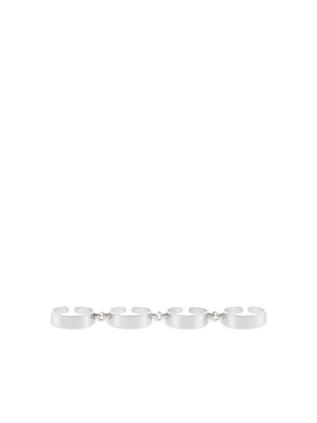  Courrèges Four-finger Articulated Ring - Silver 