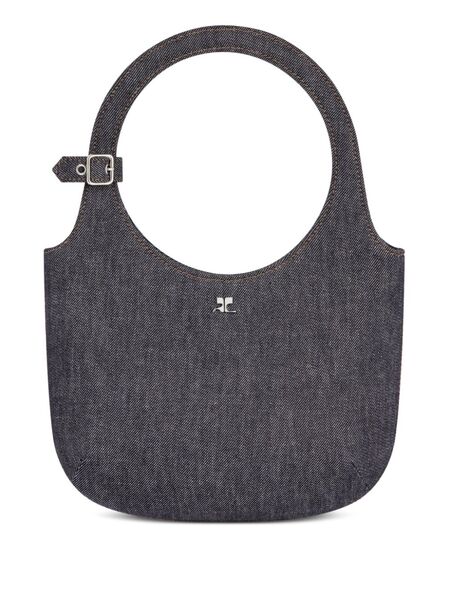  Courrèges Holy Denim Tote Bag - Grey 