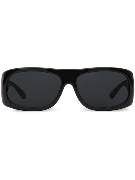  Courrèges Holy Logo Sunglasses - Black 