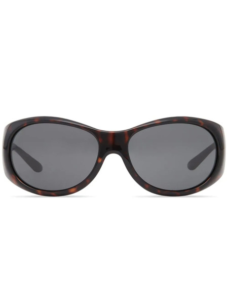  Courrèges Hybrid 01 Acetate Sunglasses - Brown 