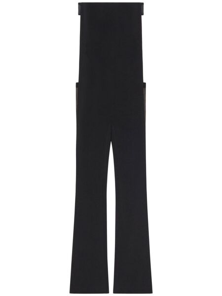  Courrèges Illusion Bustier Jumpsuit - Black 