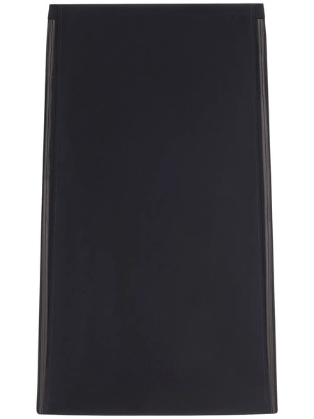  Courrèges Illusion Draped Midi Skirt - Black 