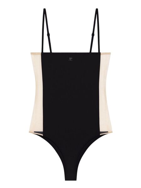 Courrèges Illusion Swimsuit - Black 