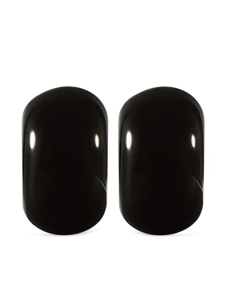  Courrèges Infinity Earrings - Black 