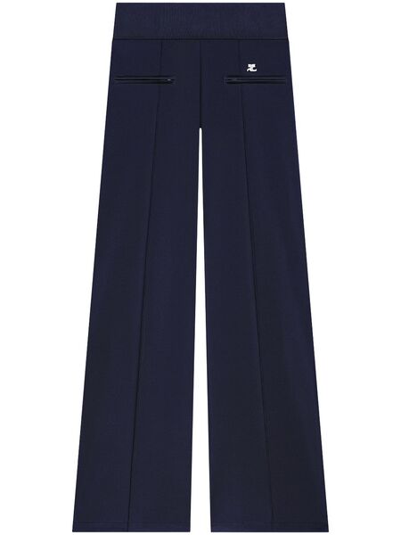  Courrèges Interlock Track Pants - Blue 