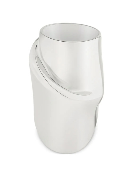  Courrèges Logo-detail Ring - Silver 