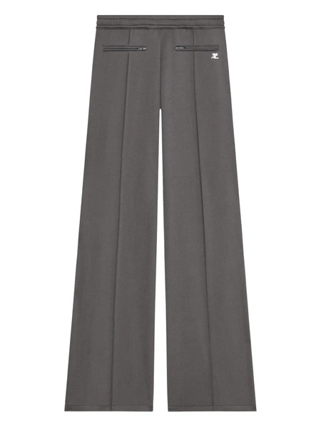  Courrèges Logo Track Pants - Grey 
